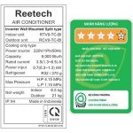 Máy Lạnh Reetech Inverter 1 HP RTV9-TC-BI