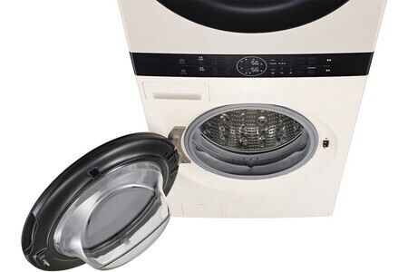 Tháp giặt sấy LG WashTower Inverter giặt 14 kg - sấy 10 kg WT1410NHE