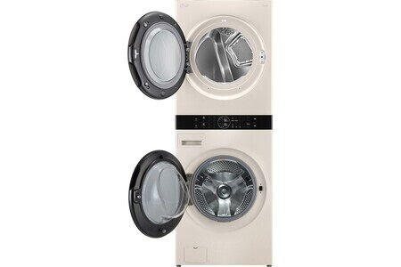 Tháp giặt sấy LG WashTower Inverter giặt 14 kg - sấy 10 kg WT1410NHE