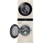 Tháp giặt sấy LG WashTower Inverter giặt 14 kg - sấy 10 kg WT1410NHE