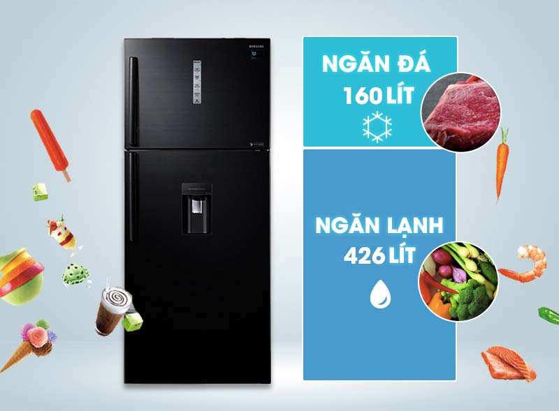 tủ lạnh Samsung RT58K7100BS/SV