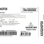 Dàn nóng Multi LG A3UQ24GFD0 (2.5 Hp) Inverter