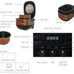 Nồi cơm điện Sharp 1.8 lít KS-IH191V-GL