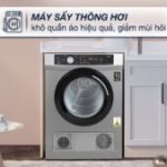 Alternative view of Máy sấy thông hơi Aqua 8 kg AQH-V800H.SS