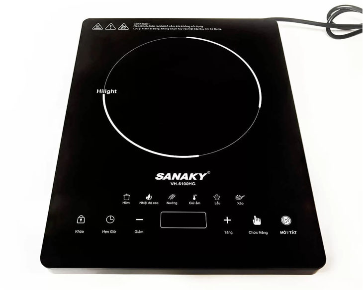 Bếp hồng ngoại đơn Sanaky VH-6100HG - Ảnh 4