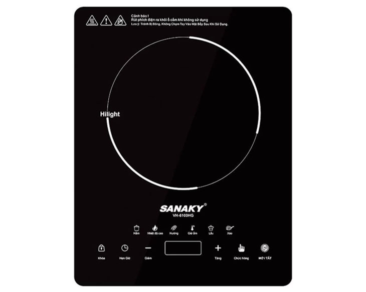Bếp hồng ngoại đơn Sanaky VH-6100HG - Ảnh 2