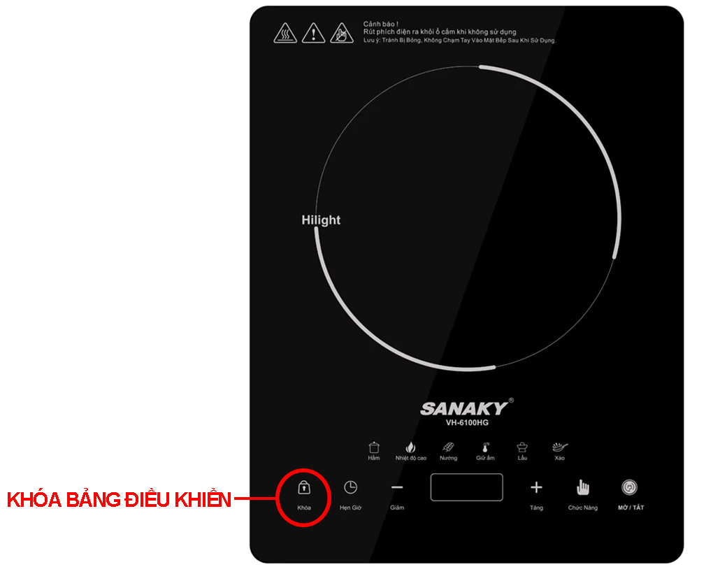 bep-hong-ngoai-don-sanaky-vh-6100hg-47438-4 Bếp hồng ngoại đơn Sanaky VH-6100HG tích hợp khóa bảng điều khiển