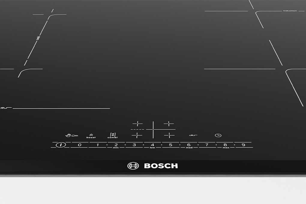 Bảng điều khiển - Bếp từ 4 vùng nấu lắp âm Bosch PVS775FC5E