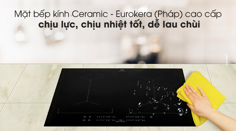 Mặt bếp kính Ceramic - Eurokera (Pháp)