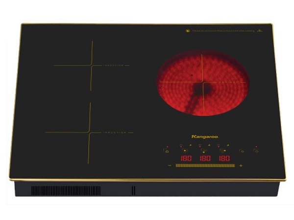 Bếp từ hồng ngoại ba vùng nấu Kangaroo KG446I