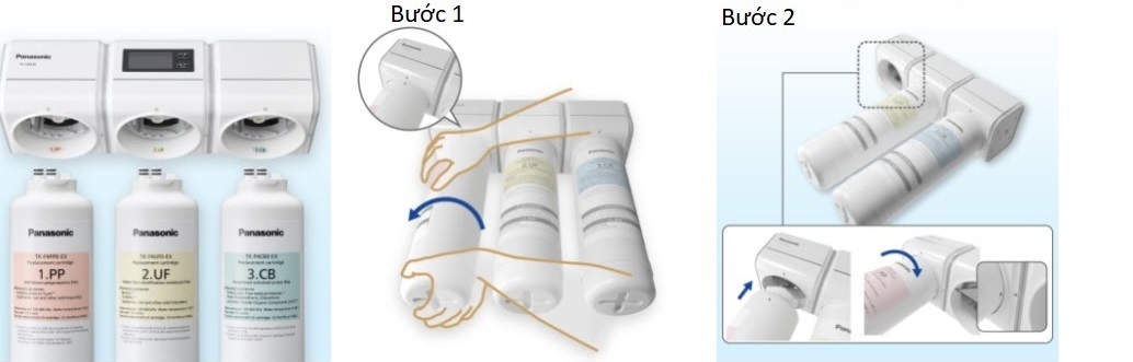 Máy lọc nước Panasonic TK-CB430 nhập khẩu chuẩn Nhật