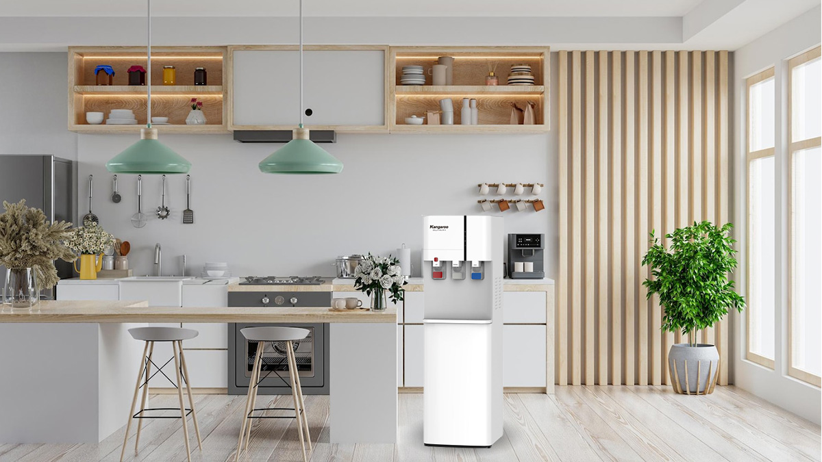 Kangaroo KG59A3 có tổng công suất làm nóng lạnh 565W