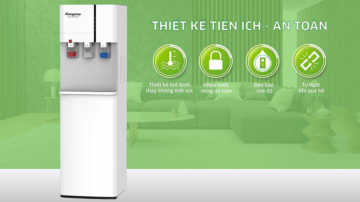 Kangaroo KG59A3 đảm bảo an toàn khi sử dụng