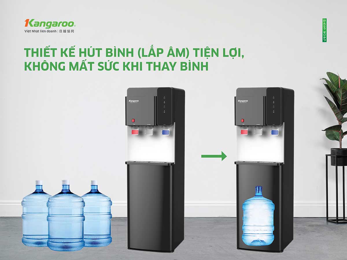 Máy làm nóng lạnh nước uống Kangaroo KG699A3 Máy làm nóng lạnh nước uống Kangaroo KG699A3