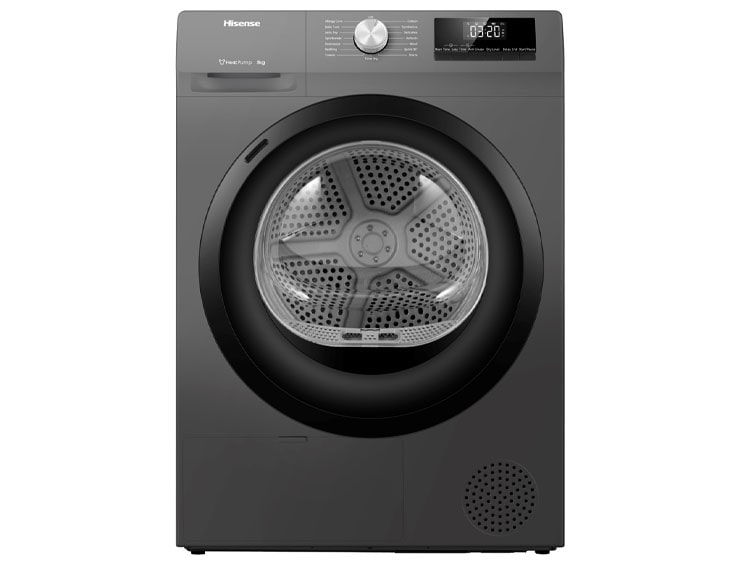 Máy sấy bơm nhiệt Hisense 8 kg DH80N1T - Ảnh 2