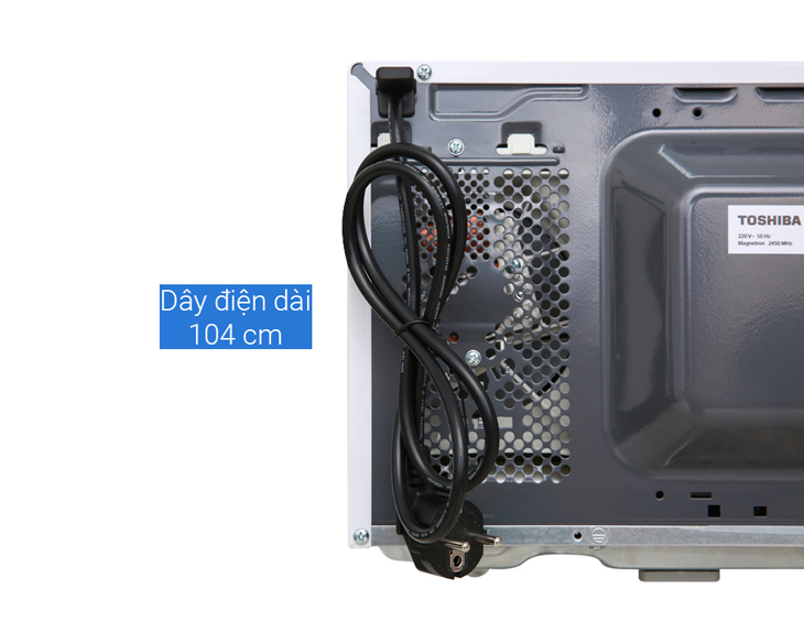 Lò vi sóng Toshiba ER-SM20(W1)VN 20 lít - Ảnh 9