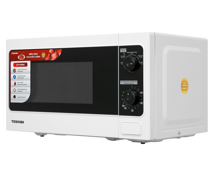 Lò vi sóng Toshiba ER-SM20(W1)VN 20 lít - Ảnh 4