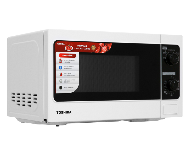 Lò vi sóng Toshiba ER-SM20(W1)VN 20 lít - Ảnh 3