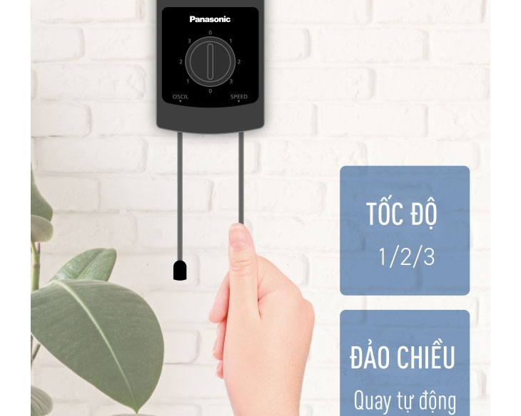 Quạt treo tường Panasonic PN-F-50YUZ - Ảnh 5