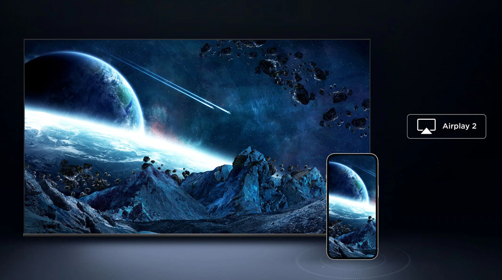 Google TV QD-Mini LED TCL 4K 75C755 - Tiện ích