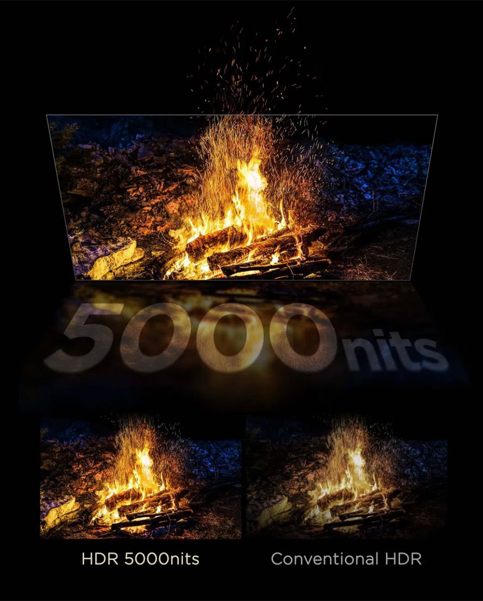 Độ sáng cao Tivi TCL QD-Mini LED AI 4K 75 Inch 75C8K