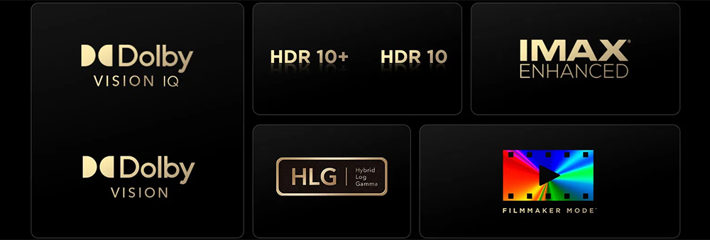 Tivi TCL QD-Mini LED AI 4K 85 Inch 85C8K hỗ trợ định dạng hình ảnh cao cấp