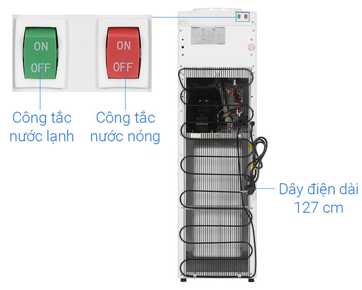 Cây nước nóng lạnh Kangaroo KG36A2 - Ảnh 8