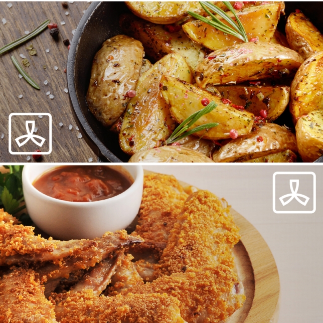 Chế độ Chiên ít dầu cho món ăn giòn tan