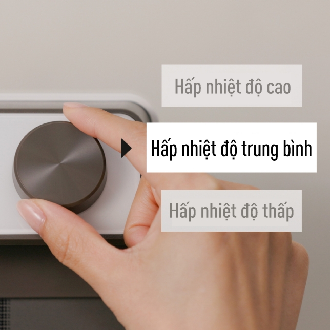 Thoải mái áp dụng mọi ý tưởng ăn uống healthy cùng chức năng hấp của NU-SC280