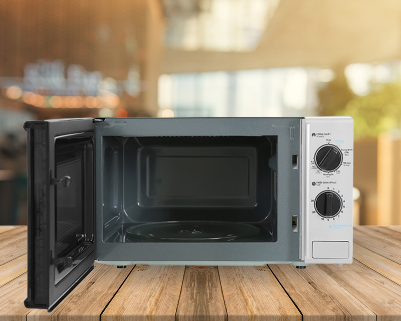 Dung tích của Sharp R-G225VN-BK lớn tiện lợi