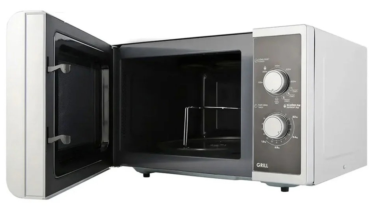 Sharp R-G322VN-S có dung tích lớn lên đến 23 lít