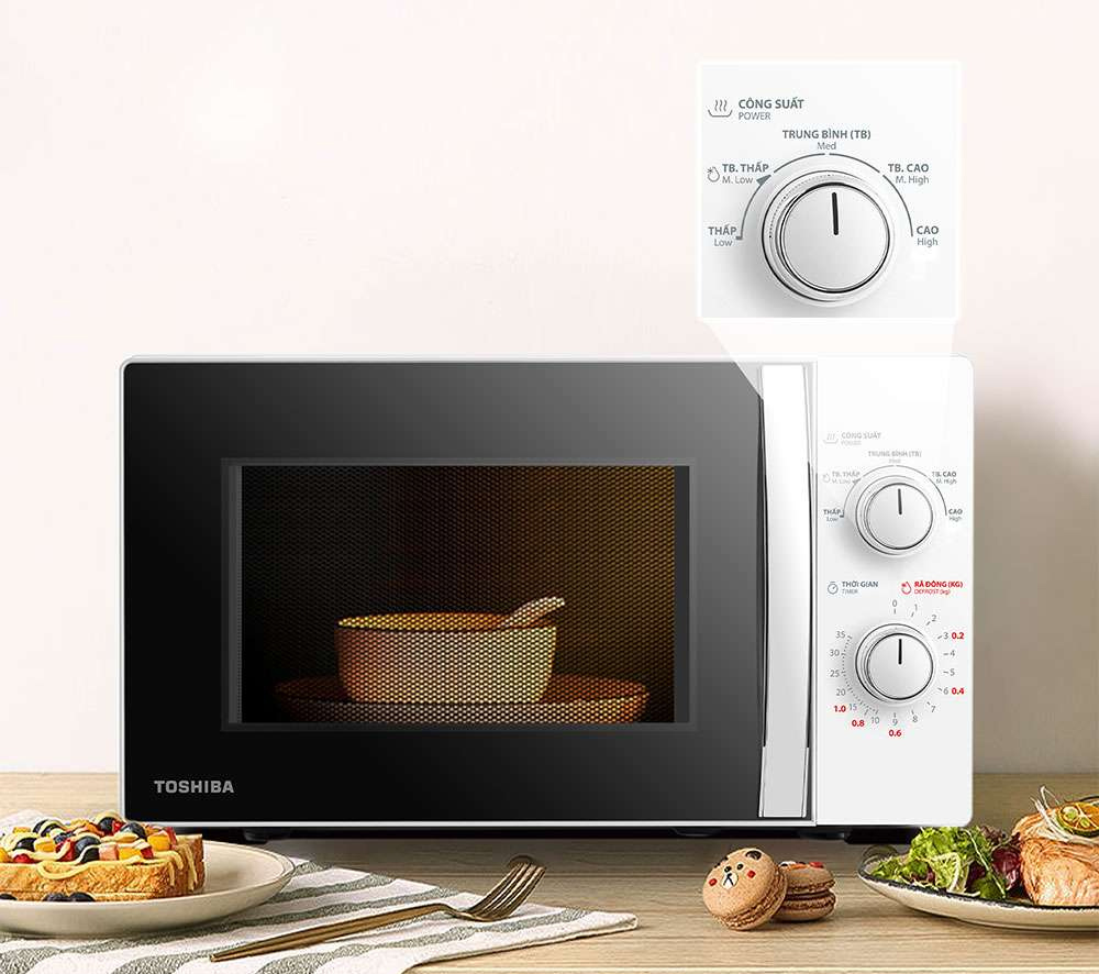 lo-vi-song-toshiba-mwp-mm20pwh-20-lit-27643-2 5 mức công suất lò vi sóng Toshiba MWP-MM20P(WH)