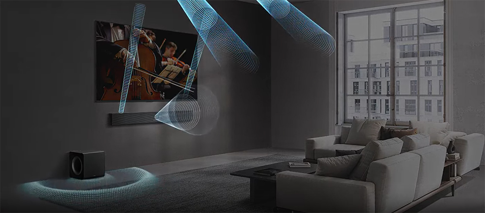 Hệ thống 3.1.2 kênh bộ loa thanh Samsung HW-QS700F/XV 345W