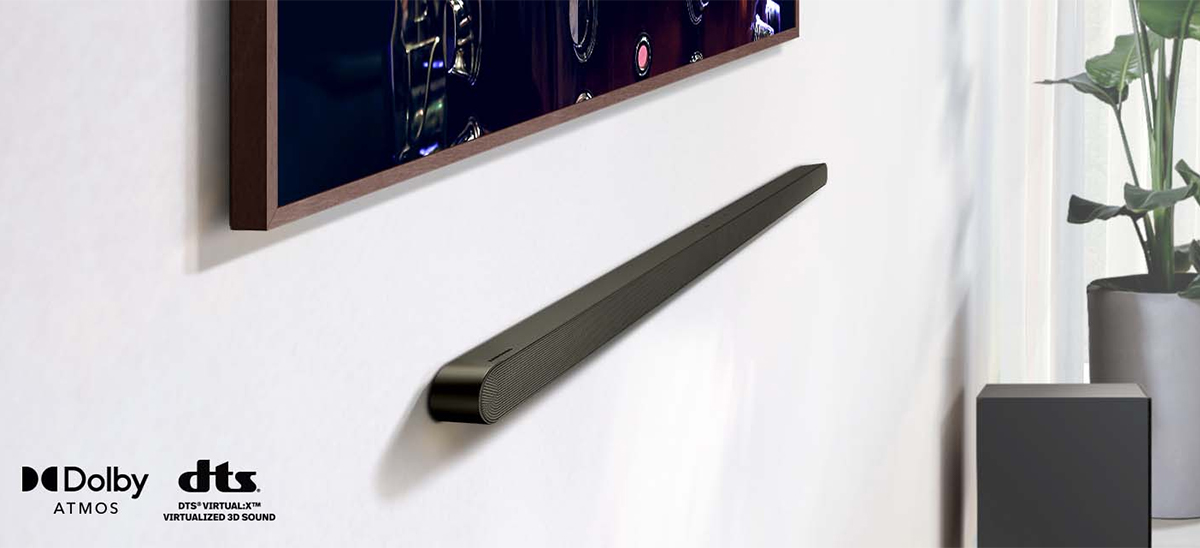 Trình diễn âm thanh vòm ấn tượng với công nghệ Dolby và DTS Virtual:X