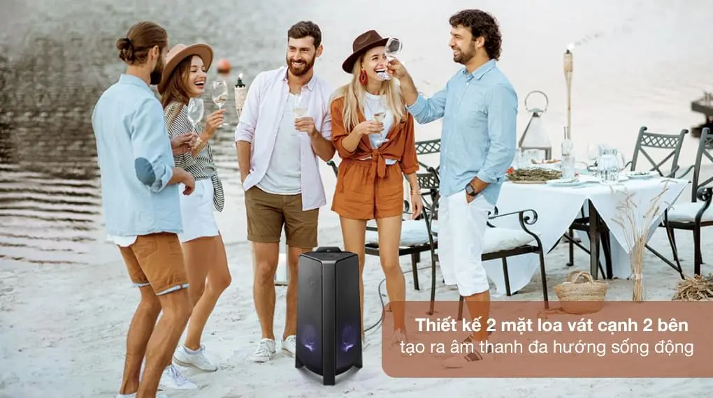 Thiết kế - Loa Tháp Samsung MX-T40/XV