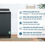 Máy giặt Aqua 10.5 kg AQW-FR105JT BK