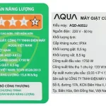 Máy giặt Aqua Inverter 8.5 kg AQD-A852J BK