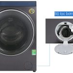 Máy giặt sấy Aqua Inverter giặt 15 kg - sấy 10 kg AQD-DH1500G PP