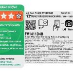 Máy giặt sấy LG Inverter giặt 11 kg - sấy 7 kg FV1411D4B