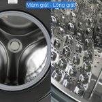 Máy giặt sấy Samsung Bespoke AI Inverter giặt 21 kg - sấy 12 kg WD21B6400KV/SV