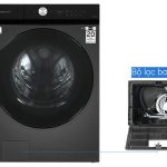 Máy giặt sấy Samsung Bespoke AI Inverter giặt 21 kg - sấy 12 kg WD21B6400KV/SV