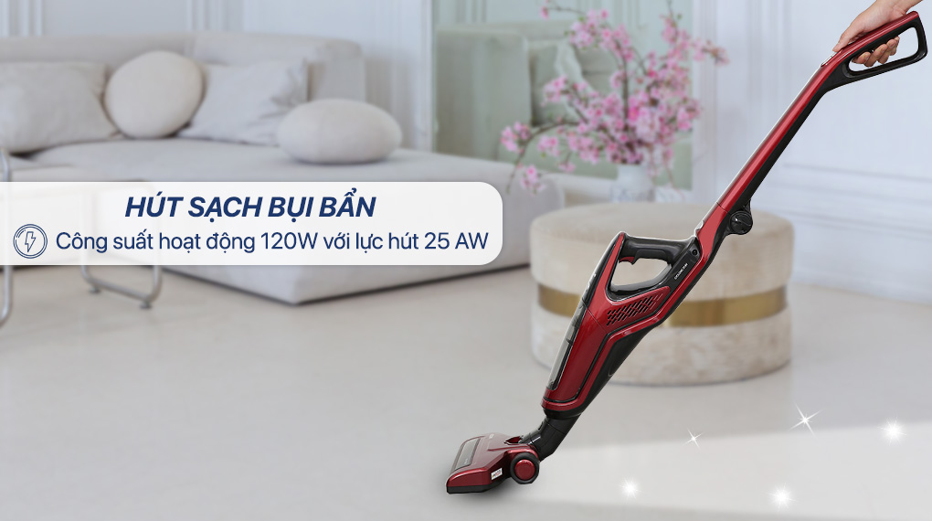 Công suất - Máy hút bụi không dây Hitachi PV-X85M MRE Công suất - Máy hút bụi không dây Hitachi PV-X85M MRE