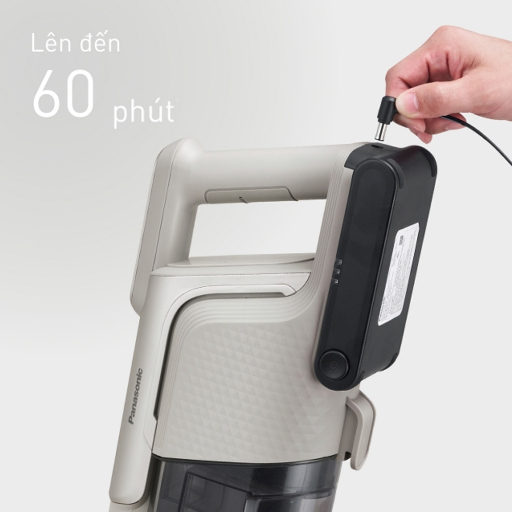 Máy Hút Bụi Panasonic MC-SBR40C946 sử dụng trong 60 phút 