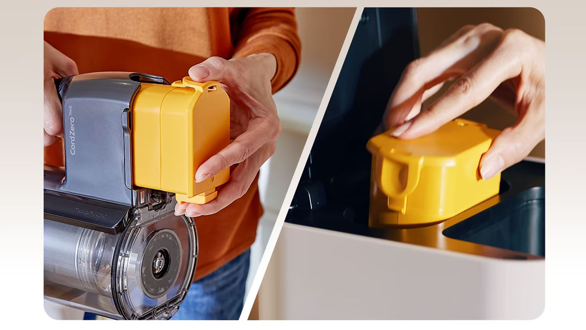 Hệ thống pin kép của Máy Hút Bụi LG A9N-MAX