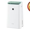 Máy ion lọc khí hút ẩm Sharp DW-E16FA-W