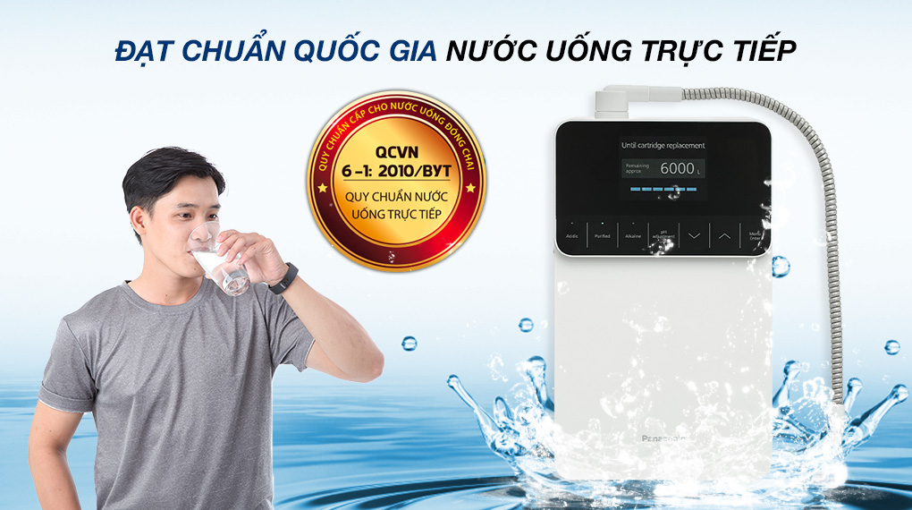 Panasonic TK-AS700 - Nước sạch chuẩn Bộ Y tế Panasonic TK-AS700 - Nước sạch chuẩn Bộ Y tế