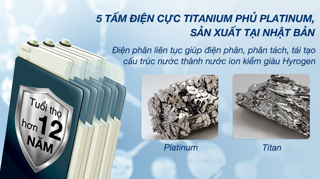 Panasonic TK-AS700 - 5 tấm điện cực Panasonic TK-AS700 - 5 tấm điện cực