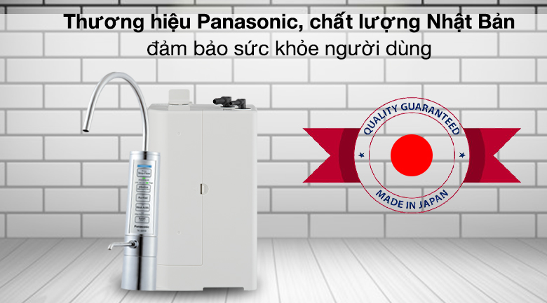 Thương hiệu Máy lọc nước Ion kiềm Panasonic TK AB50 5 tấm điện cực Thương hiệu Máy lọc nước Ion kiềm Panasonic TK AB50 5 tấm điện cực