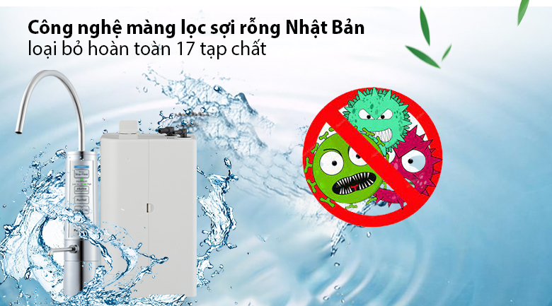 Diệt khuẩn Máy lọc nước Ion kiềm Panasonic TK AB50 5 tấm điện cực Diệt khuẩn Máy lọc nước Ion kiềm Panasonic TK AB50 5 tấm điện cực