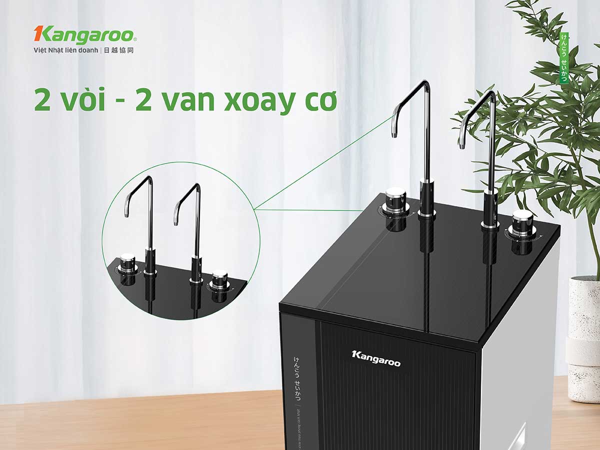 Máy lọc nước nóng lạnh Kangaroo Hydrogen KG10A88 Máy lọc nước nóng lạnh Kangaroo Hydrogen KG10A88